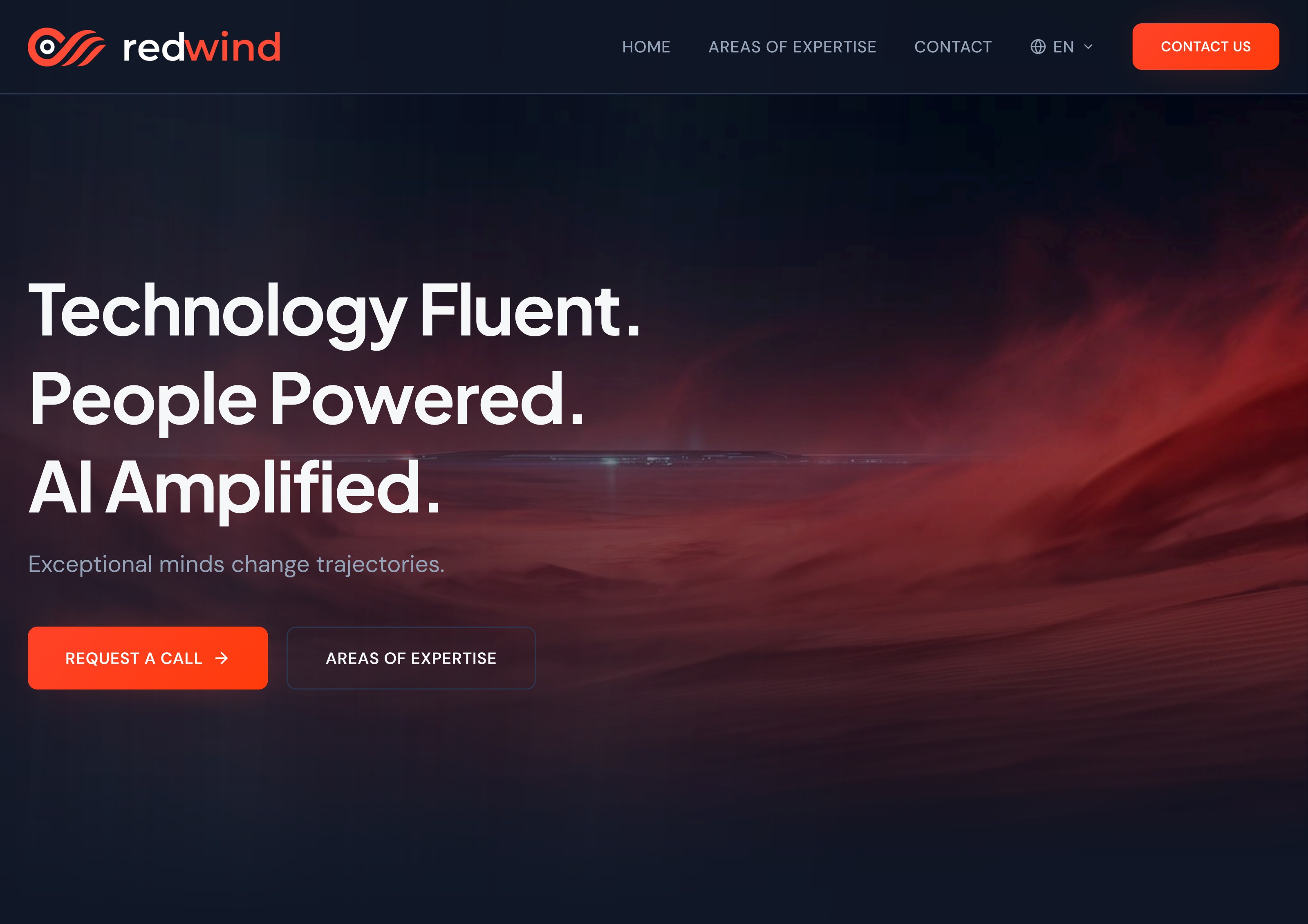 Redwind Case Study: Tech Consultancy Website Design | Anka Creative Studio