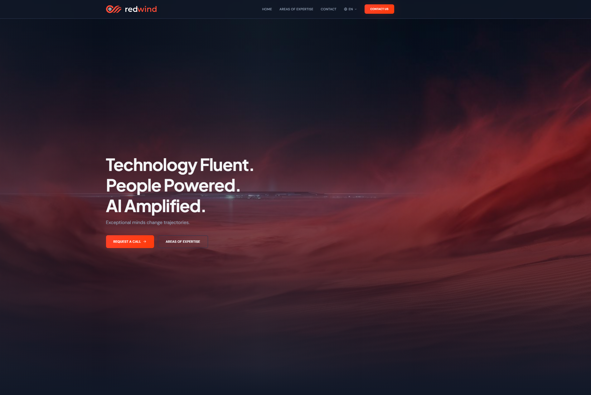 Redwind Case Study: Tech Consultancy Website Design | Anka Creative Studio